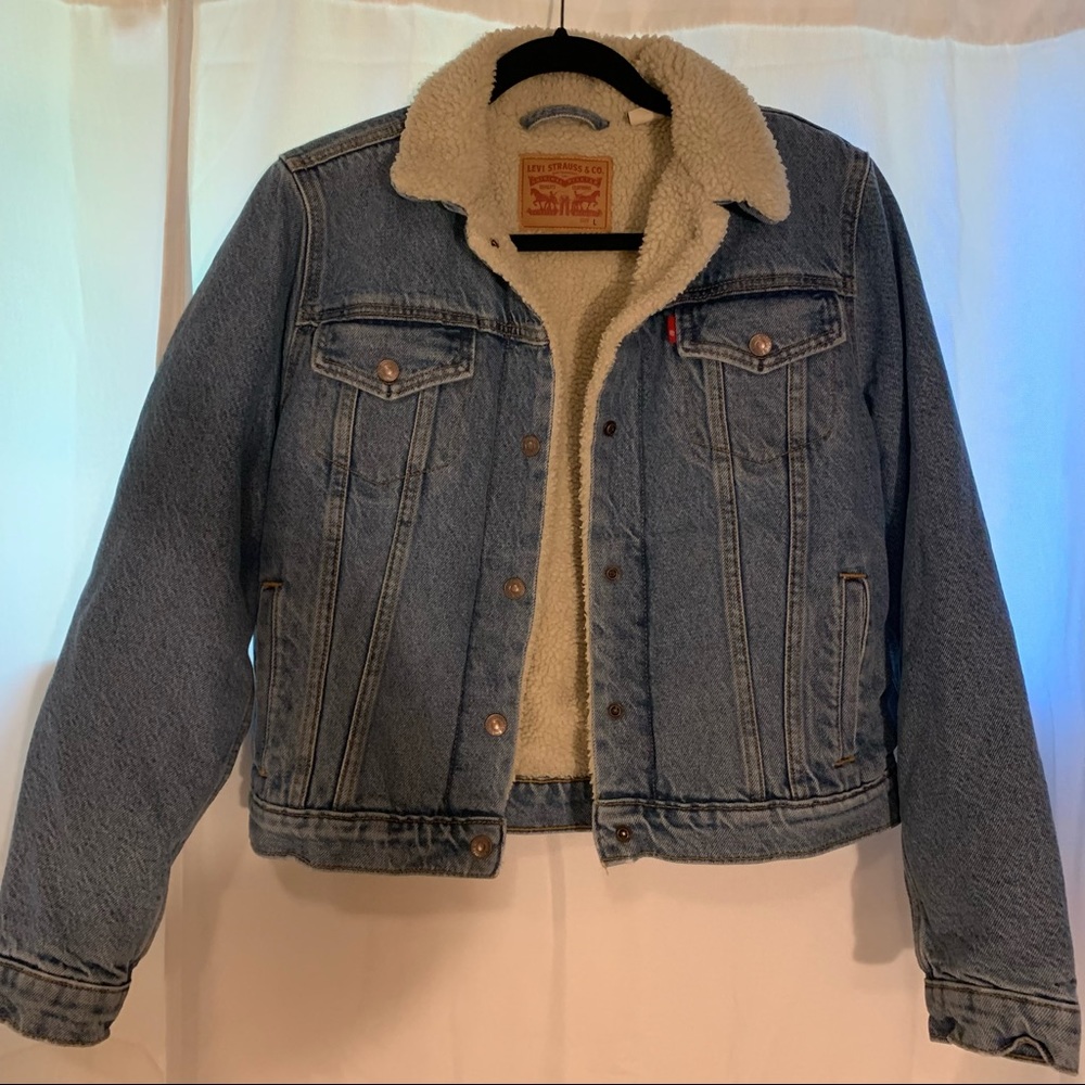 Levi’s Sherpa Denim Jacket